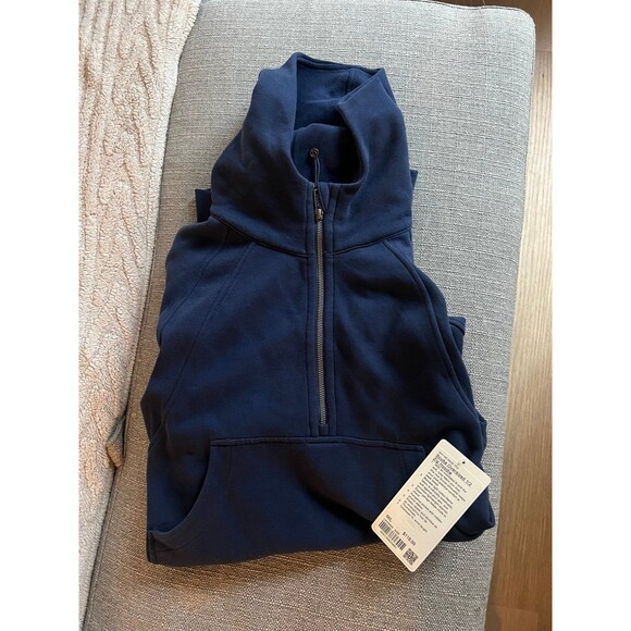 Lululemon Scuba half zip night sea - Picture 3 of 4